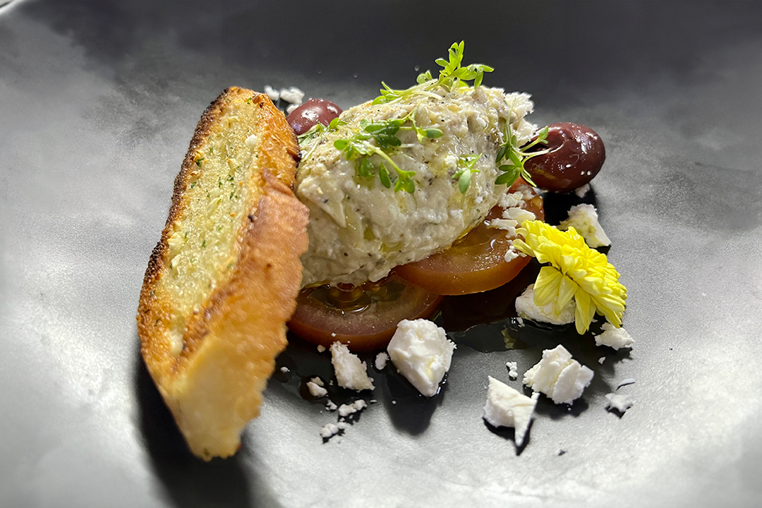 Greek Roasted Eggplant Dip