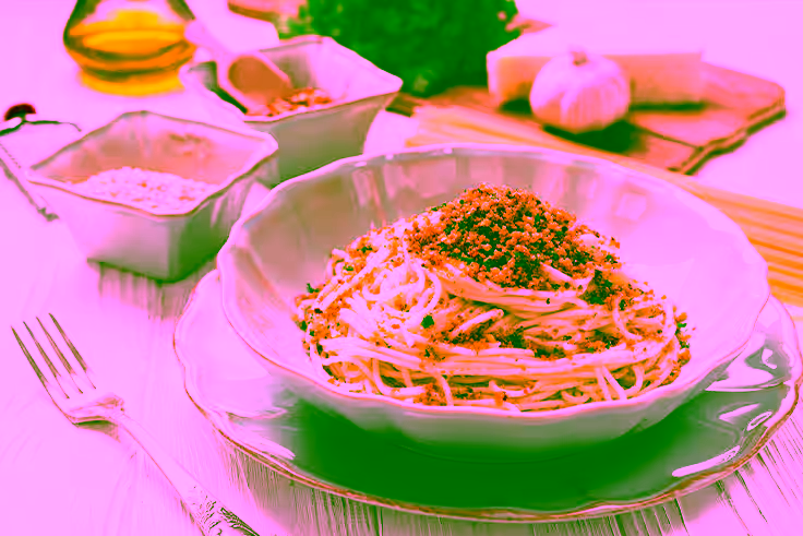 Cauliflower Linguine Muddica Recipe