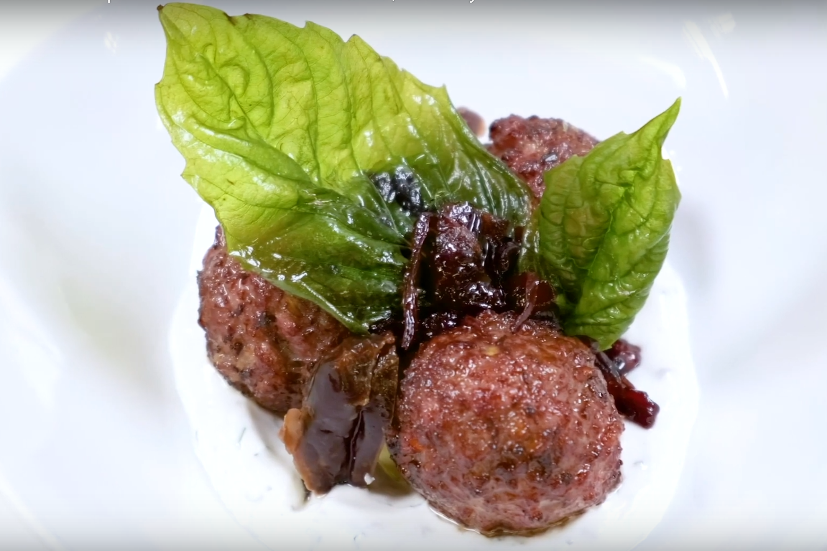 Celebrity Lamb Meatballs