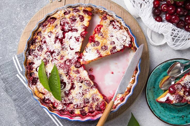Chef Kelly’s Cherry Clafoutis Recipe