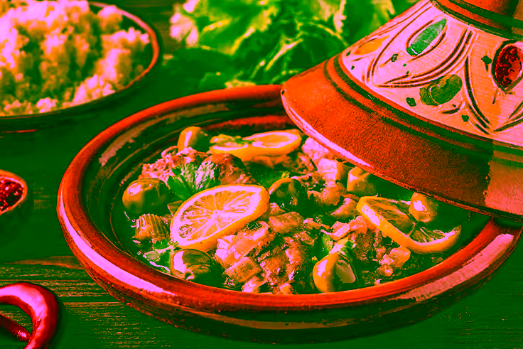 Chicken Tagine Recipe with Green Olives