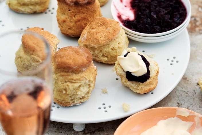 Cunard Lemonade Scones
