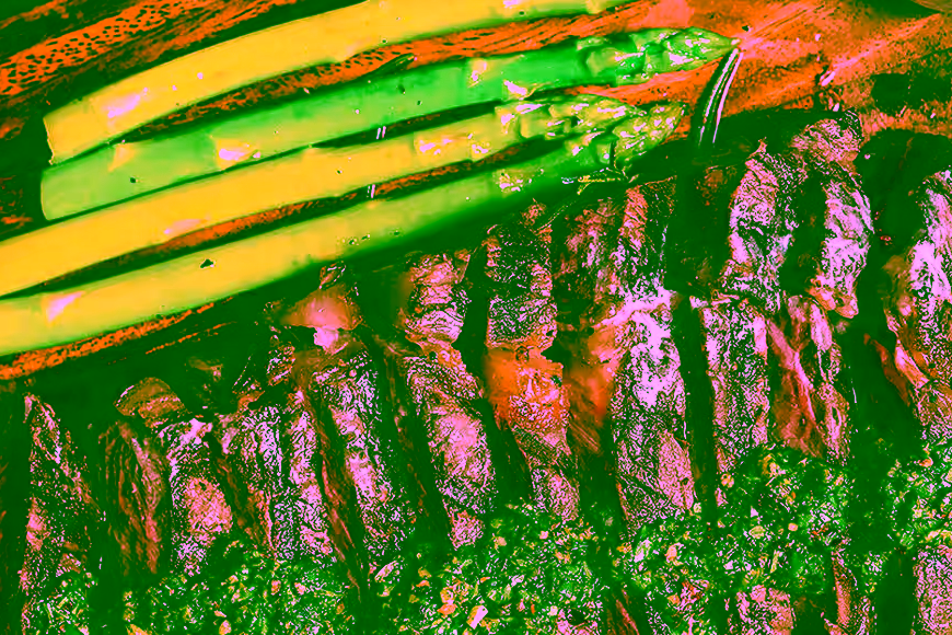 Gaucho Rib Eye with Argentine Chimichurri
