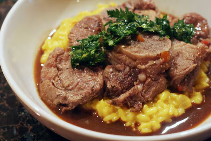 Osso Buco Recipe with Saffron Risotto