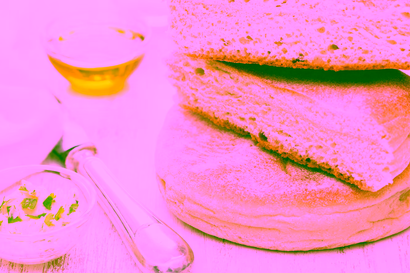 Sweet Potato Bolo Bread with Madeira Butter