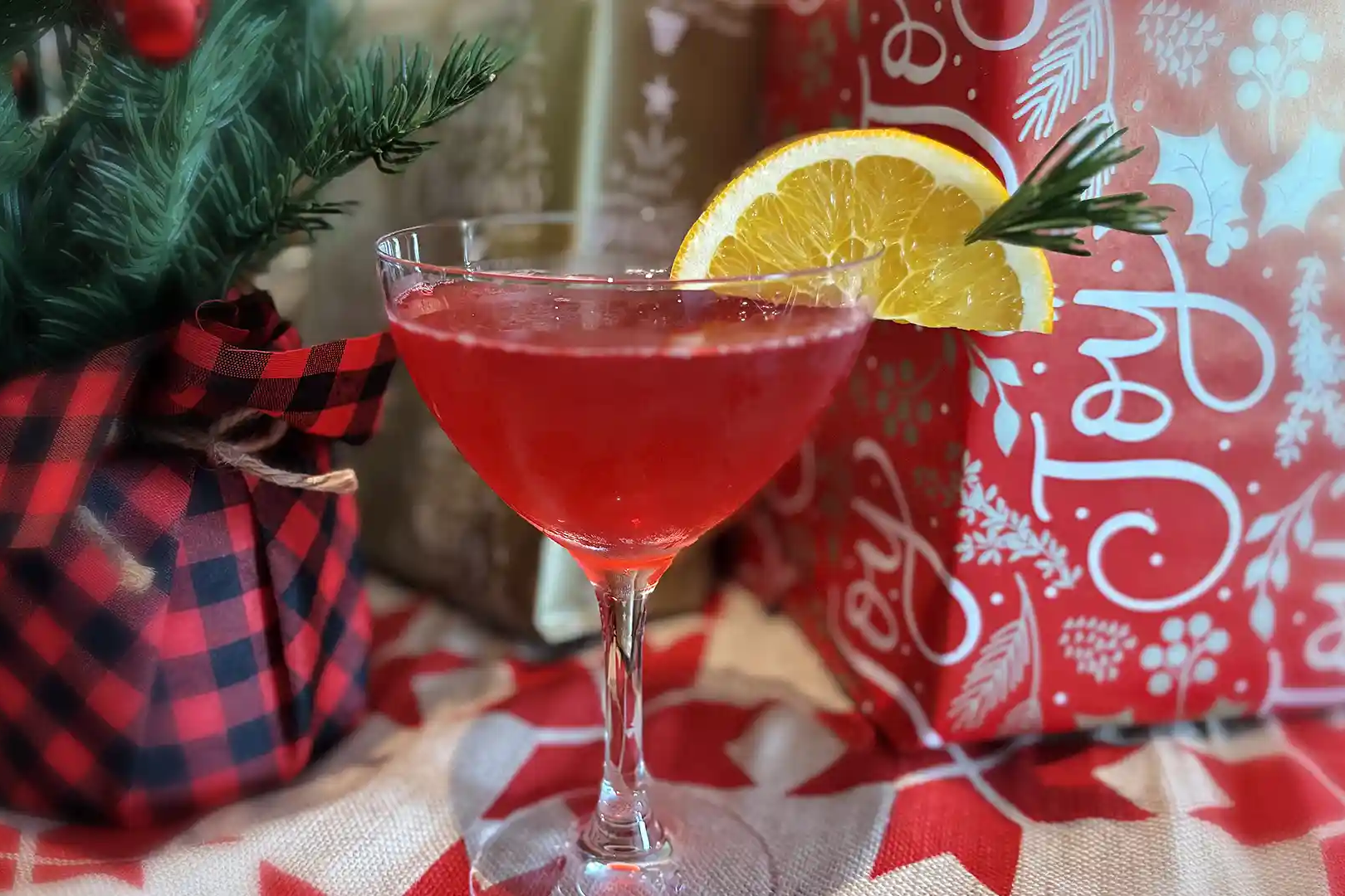 Mistletoe Martini