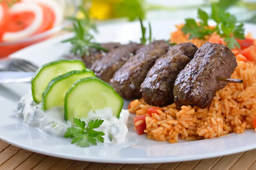 Cevapcici With Tzatziki Dip