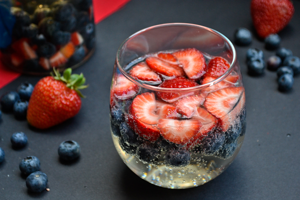 Red, White and Blue Sangria