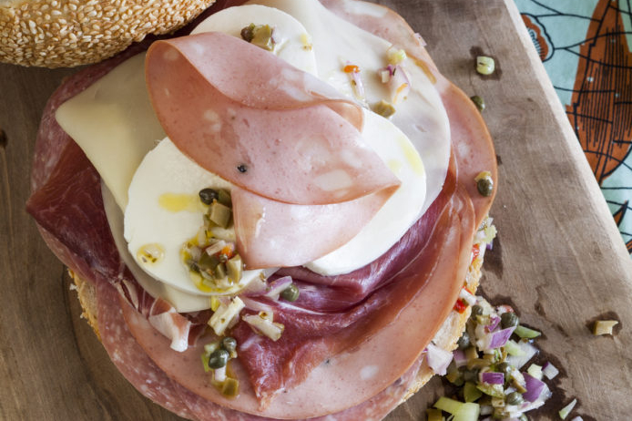 Tailgate Muffuletta for a Crowd