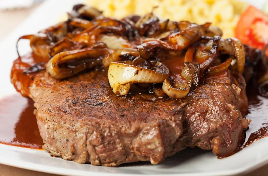 Wiener Zwiebelrostbraten