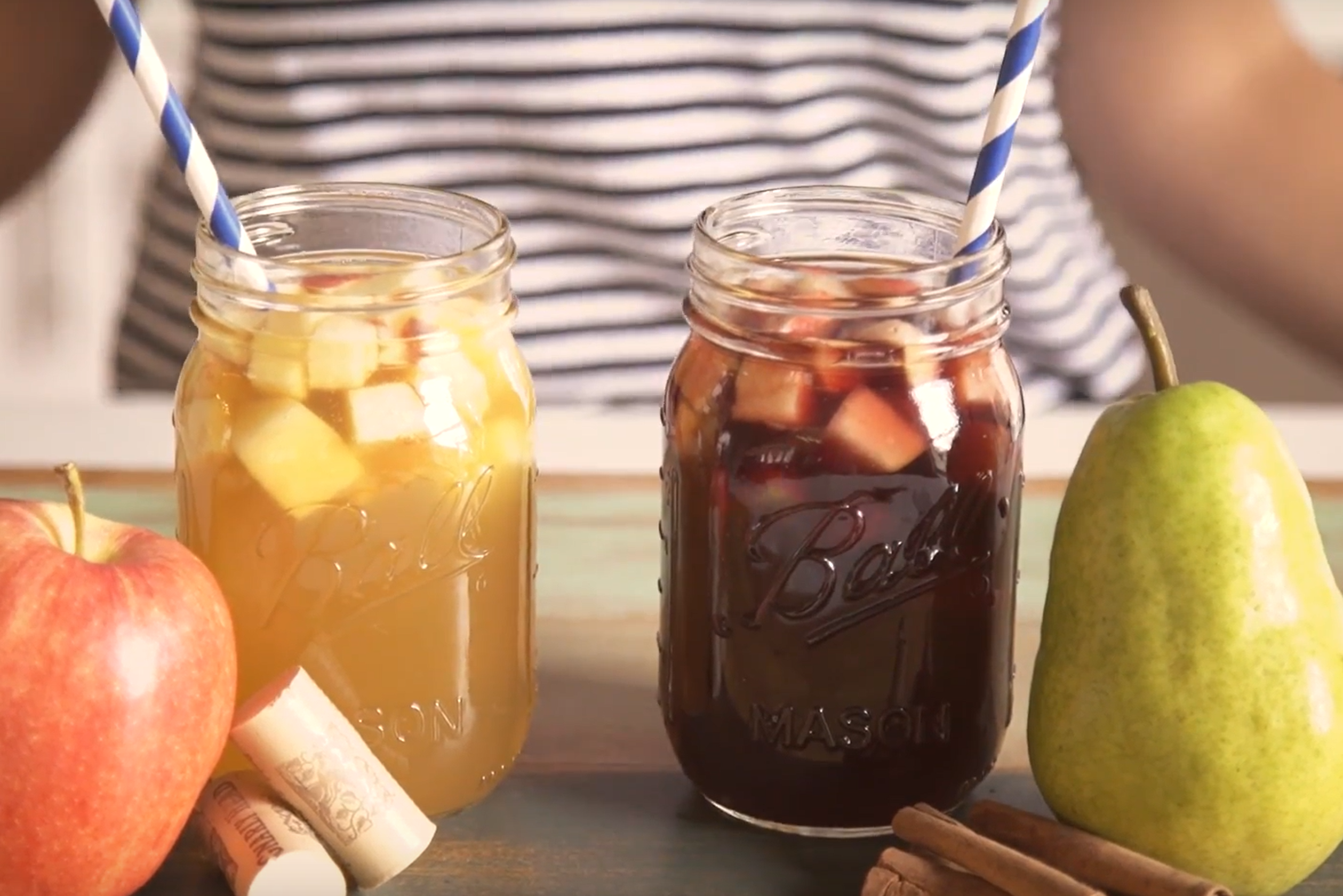 apple cider sangria